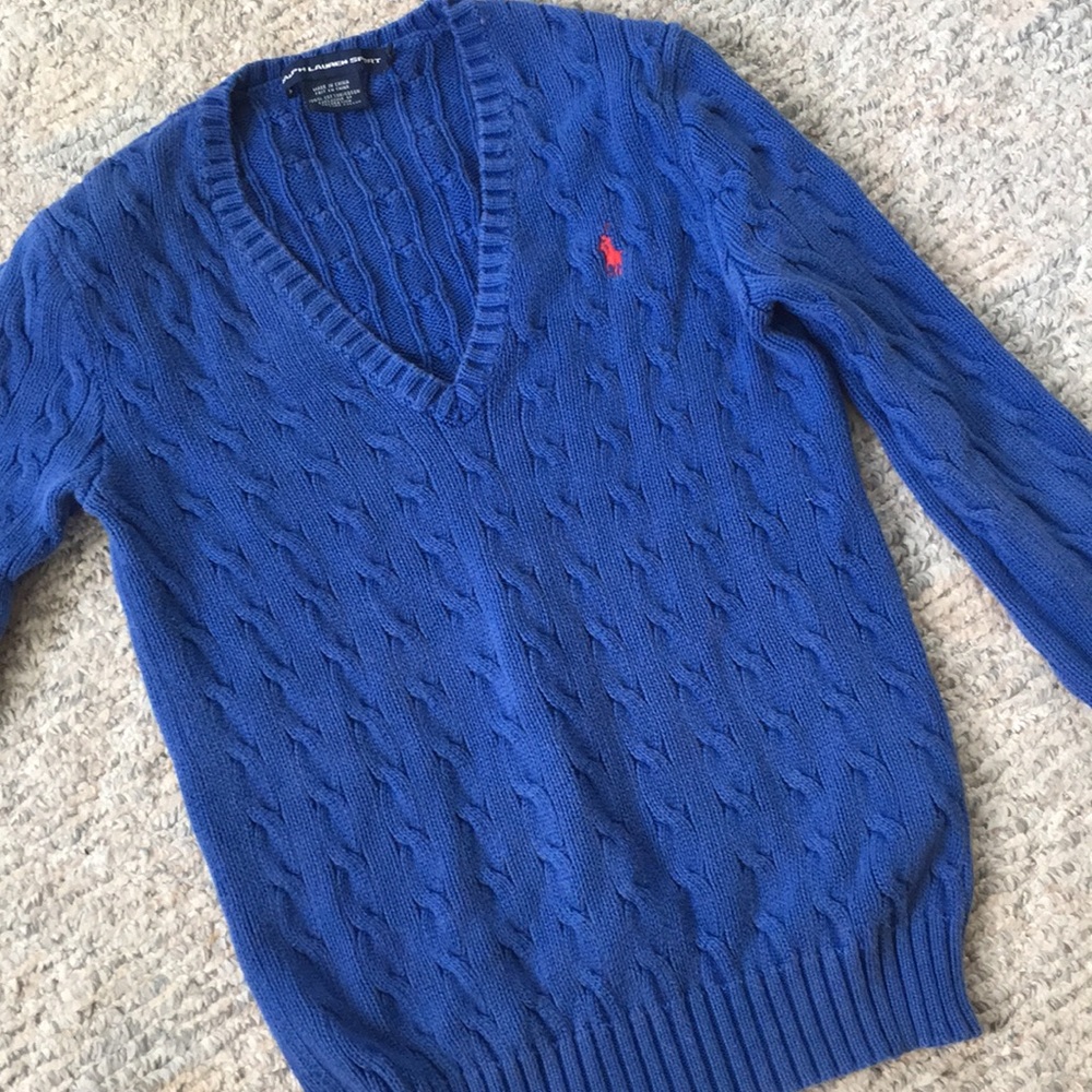 Royal blue Ralph Lauren sweater